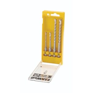 DEWALT EXTREME SDS-plus 4 Piece Concrete Drill Bit 2 Cutter Set DEWDT9700-QZ