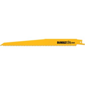 DEWALT Wood Cutting Reciprocating Saw Blades 228mm (9") 6TPI 5 Pack DEWDW4803