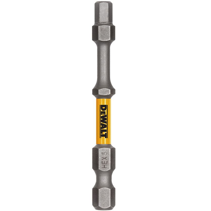 DEWALT MAX IMPACT 63.5mm HEX5 Power Bit 2 Pack DEWDWA2H5MI2