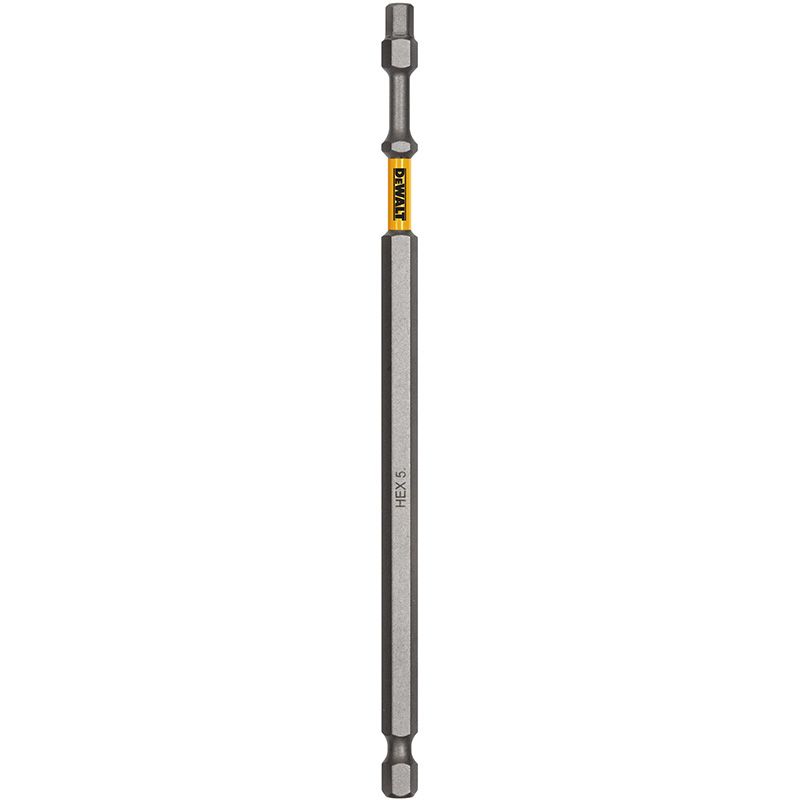DEWALT MAX IMPACT 150mm HEX5 Power Bit DEWDWA6H5MI