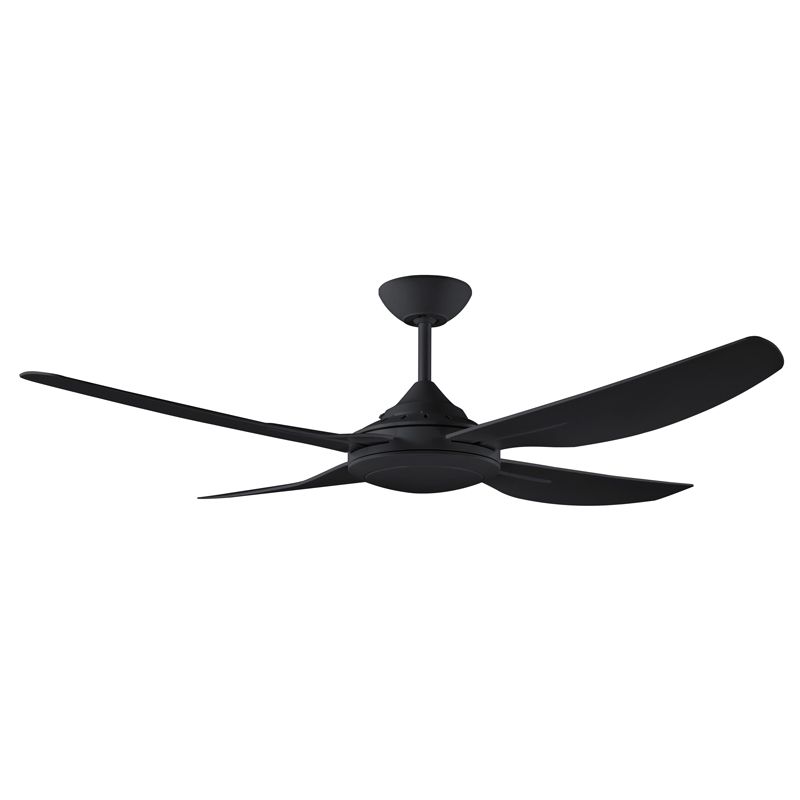 Ingram 52" Ceiling Fan Black DKA210336