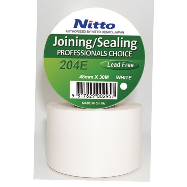 Nitto Duct Tape 48mm x 30m, White DUCTWHT