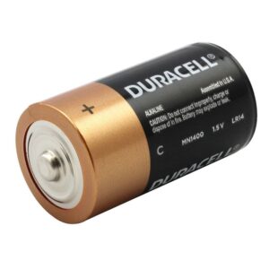 Duracell Battery, 1.5V C Alkaline Bulk Pack of 12 DURMN1400