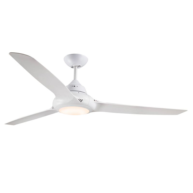 Evo II 58" Ceiling Fan with Light White EVOII58LED1WH