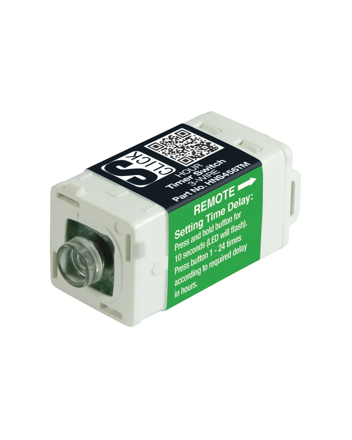 CLIPSAL Compatible CABAC Hour Timer S-Premium 3-Wire HNS456TM (Clipsal Saturn Compatible)