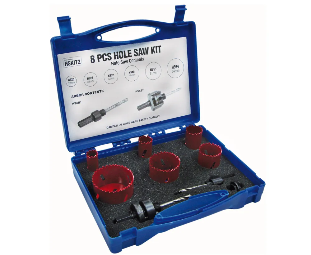 Holesaw Kit 20-64mm