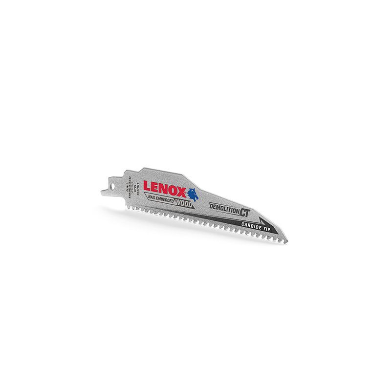 LENOX DEMOLITION CT 6" 6TPI Reciprocating Saw Blades 1 Pack LEN1832118