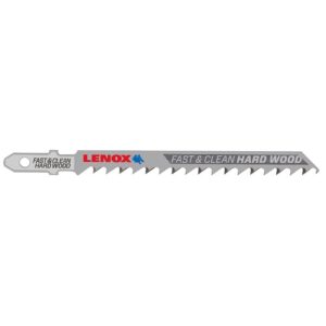 LENOX 4" 6TPI Clean Hard Wood Cutting Jig Saw Blades 5 Pack LEN1990703
