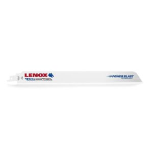 LENOX 12" 18TPI LAZER Reciprocating Saw Blades 5 Pack LEN2019012118R