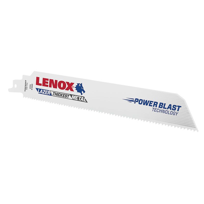 LENOX 9" 8TPI LAZER Reciprocating Saw Blade 5 Pack LEN201939108R