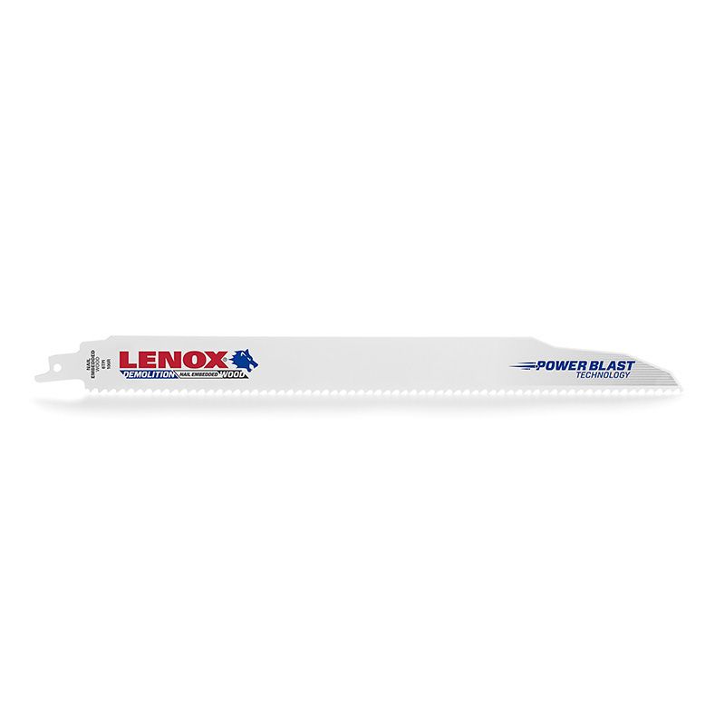 LENOX 12" 6TPI Demolition Reciprocating Saw Blades 2 Pack LEN20500106R