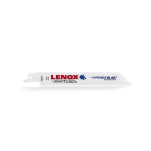 LENOX 6" 18TPI POWER BLAST Bi-Metal Reciprocating Saw Blades 5 Pack LEN20566618R
