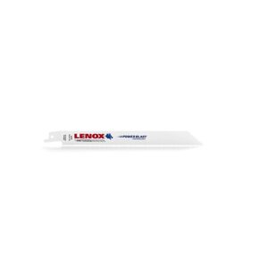 LENOX 8" 10/14TPI POWER BLAST Bi-Metal Reciprocating Saw Blades 5 Pack LEN20577850R