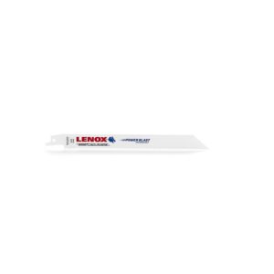 LENOX 8" 10TPI POWER BLAST Bi-Metal Reciprocating Saw Blades 5 Pack LEN20580810R