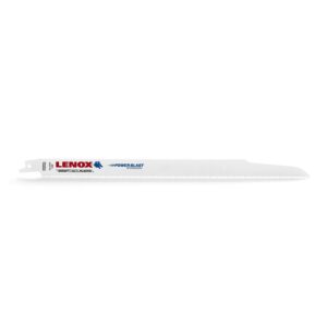 LENOX 12" 10/14TPI POWER BLAST Bi-Metal Reciprocating Saw Blades 5 Pack LEN20583110R