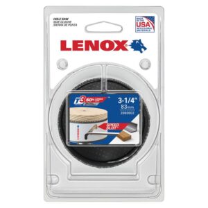 LENOX T3 SPEED SLOT 83mm Hole Saw LEN2060602