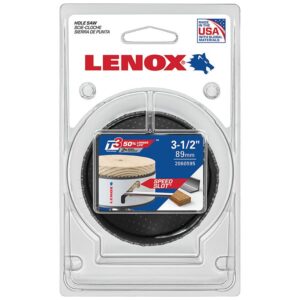 LENOX T3 SPEED SLOT 89mm Hole Saw LEN3005656L