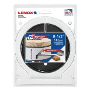 LENOX T3 SPEED SLOT 140mm Hole Saw LEN3008888L