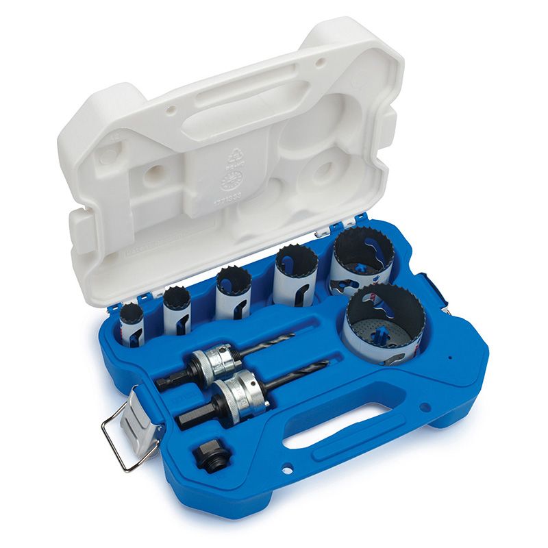 LENOX 9 Piece Plumber's Bi-Metal Hole Saw Kit LEN30860C600P