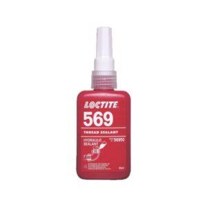 Loctite 569 Hydraulic Thread Sealant for Fine Threaded Fittings, 50ml LOC56950