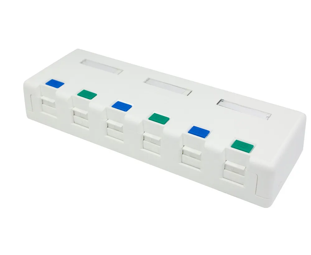MSS SURFACE MOUNT BOX 6 PORT SHUTTER