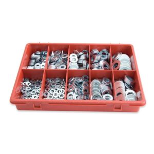 Jamec PEM Trade Pack Flat Washers 650 Piece PEM102.130