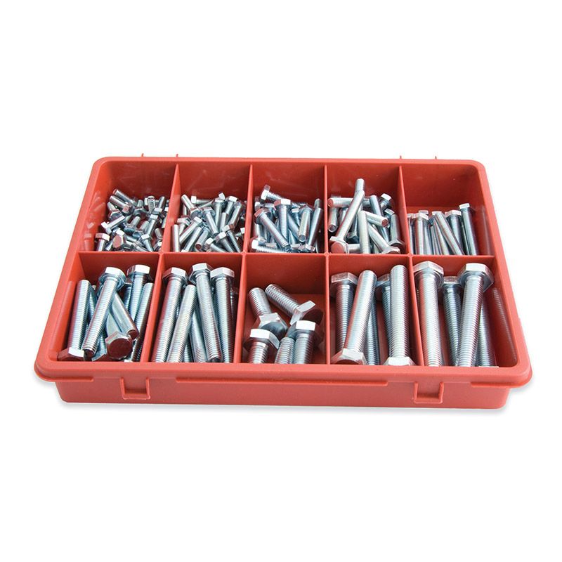 Jamec PEM Trade Pack Hexagon Bolts 145 Piece PEM102.155