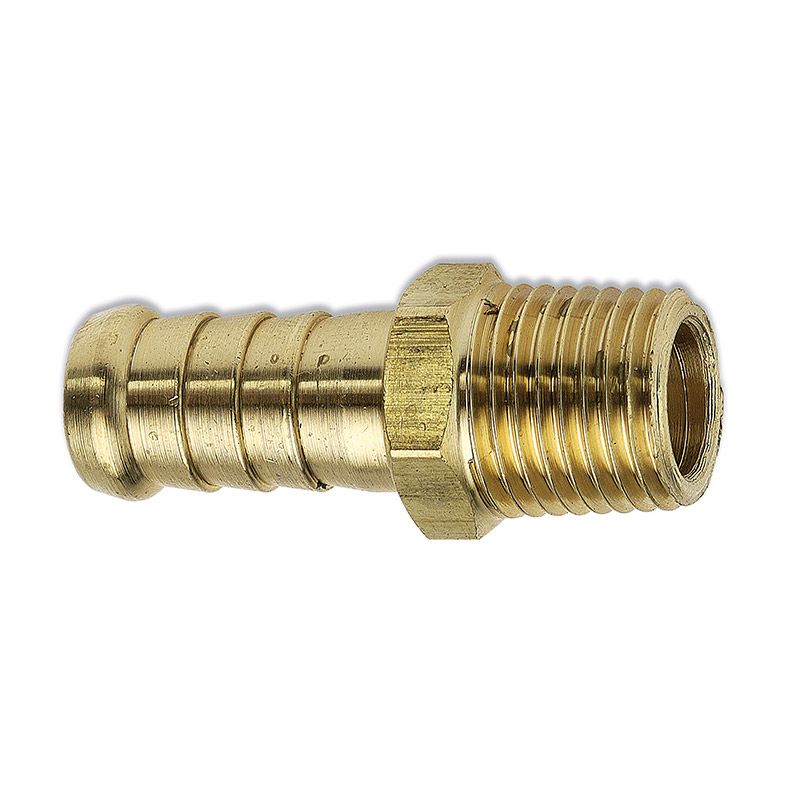 Jamec PEM Male Tailpiece 1/4" BSP Male x 5/16" (8mm) Hose Tail Blister PEM28.1207BL
