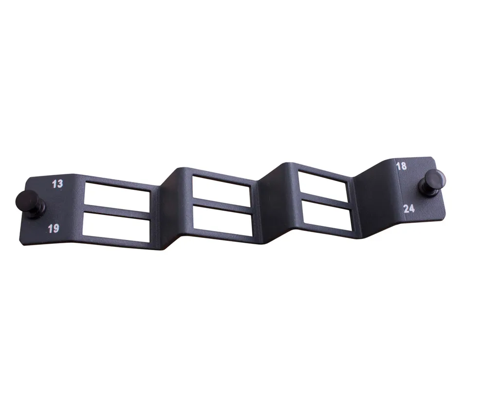 PANEL ANGLED SC DPX 6 PORT 13-24 L/H
