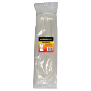 Powerforce Cable Tie Natural 550mm x 8mm Pack of 100 POWCT5508NT/100