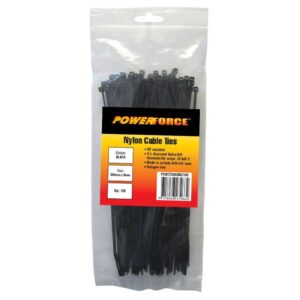Powerforce Cable Tie Black 685mm x 9mm Pack of 100 POWCT6859BK/100