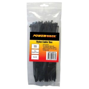 Powerforce Cable Tie Black 914mm x 4.8mm Pack of 100 POWCT9144BK/100