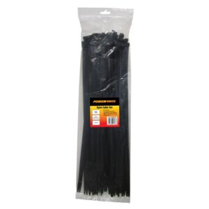 Powerforce Cable Tie Black 940mm x 9mm Pack of 100 POWCT9409BK/100