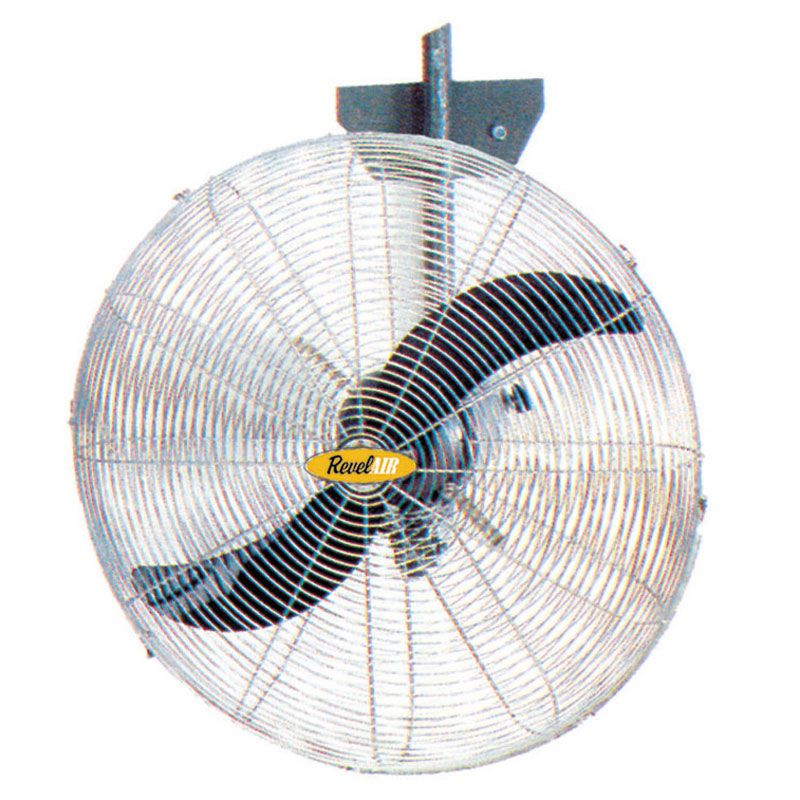 Wall Mount Fan 635mm 3 Speed Oscilation Self-Lubricating 175W Motor REV303MG