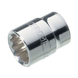 Sidchrome 1" 12 Point Socket 3/4" Drive SIDSCMT15804