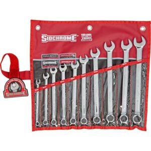 Sidchrome Spanner Set Combination Metric 10 Pieces SIDSCMT22208
