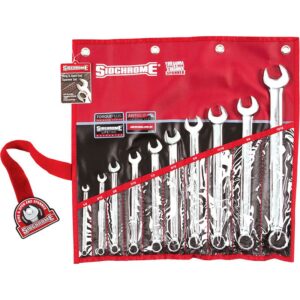 Sidchrome Spanner Set Combination AF 10 Pieces SIDSCMT22408
