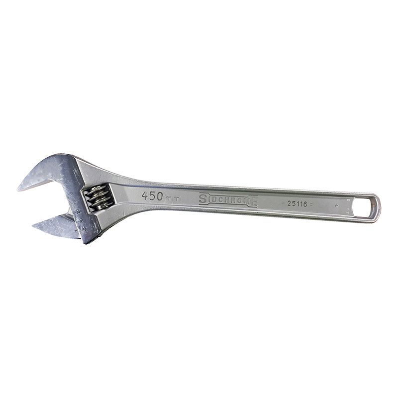 Sidchrome Adjustable Wrench Premium Chrome 450mm SIDSCMT25116
