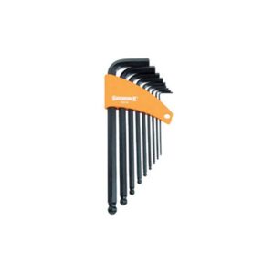 9 Piece Hex Key Set Ball End Long Metric SIDSCMT29530