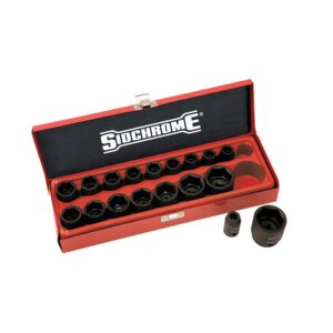 Sidchrome 18 Piece 1/2 Drive Impact Socket Set - Impact SIDXS418M