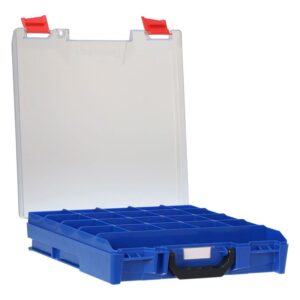 Storage Case Standard Blue with Clear Lid ST33STSC-BL
