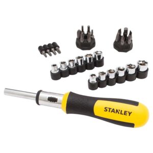 Stanley 29 Piece Screwdriver Set Ratchet STA54-925