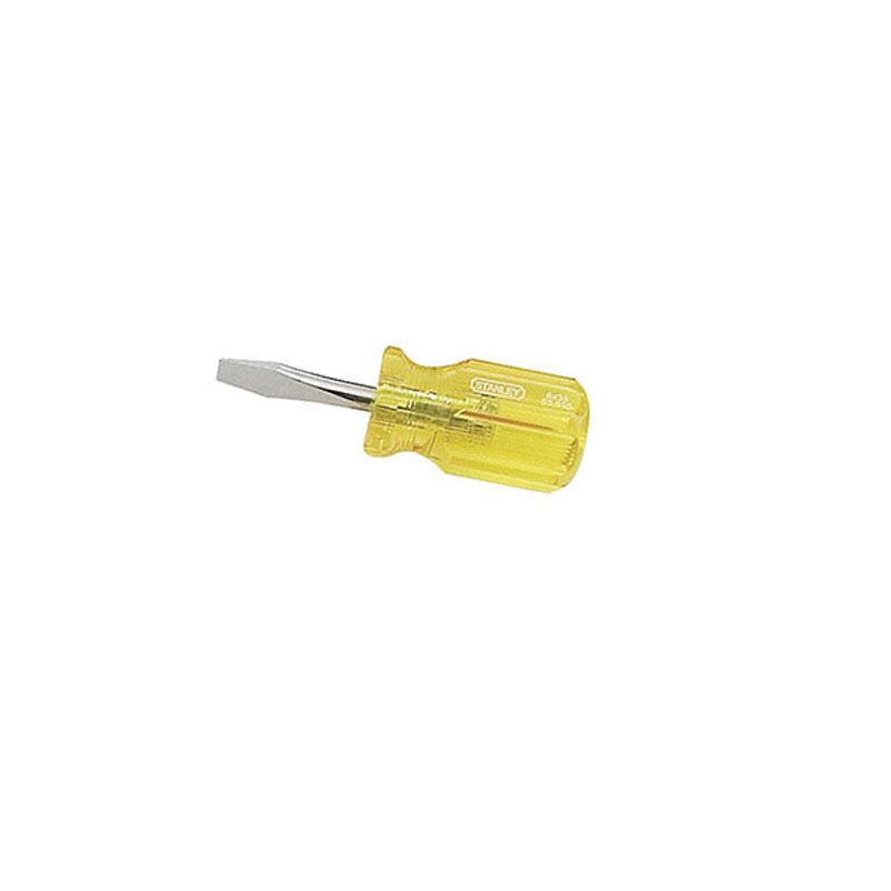 Stanley Screwdriver Acetate Handle Slotted 6 x 38mm STA65-555
