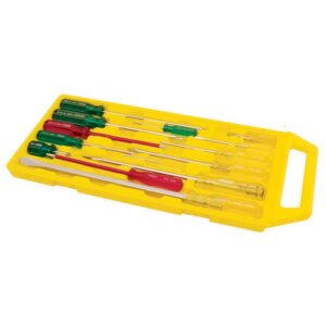 Stanley Screwdriver Set Acetate Handle  Industrial 14 Piece STA65-8000