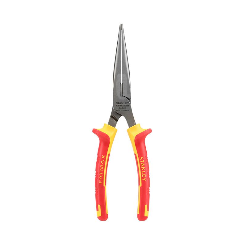 Stanley Pliers VDE 1000V Long Nose Pliers 200mm STA84-007-S