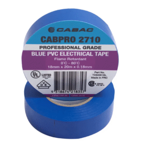 CABPRO PVC TAPE 2710 - BLUE 18mm x 20m