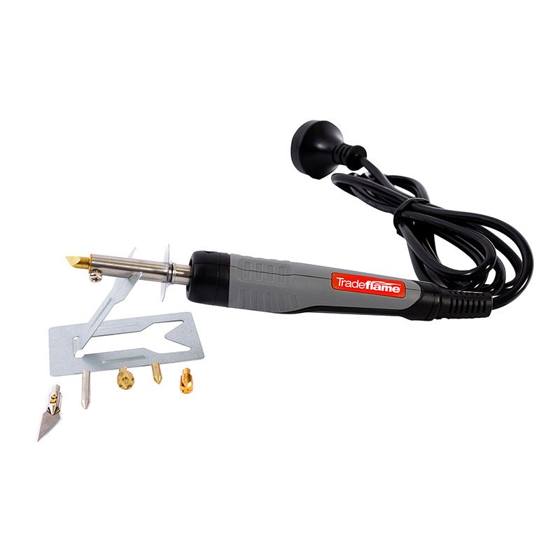 Tradeflame Woodburning Kit - 240V 30W 8 Piece TRA218134