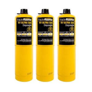 Tradeflame Ultra Gas 400G - 3 Pack TRA326439PK
