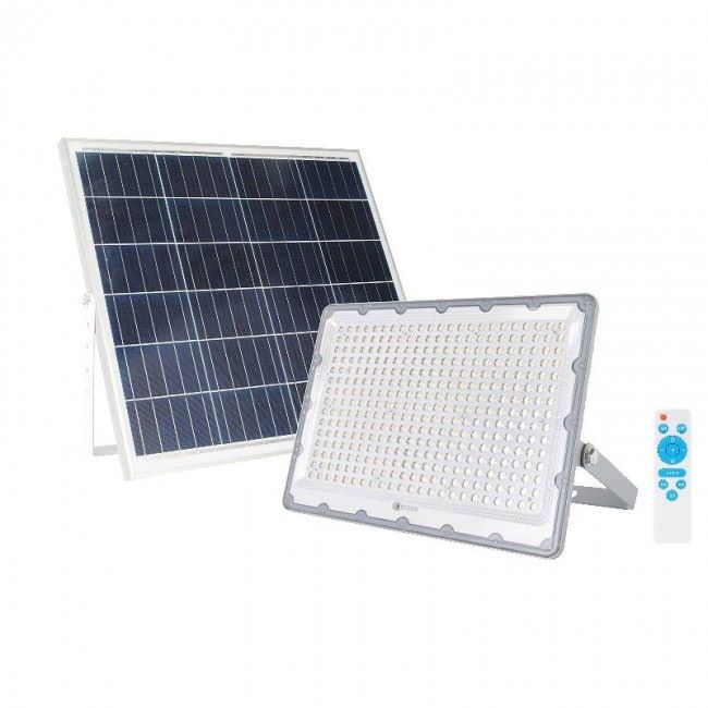 Tradesave LED 35W Solar Floodlight with Solar Panel & Cable TSFL35WSOLAR