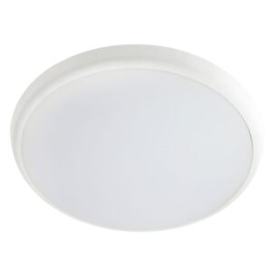 LED Oyster 25W Tricolour IP54 Dimmable White 350mm Diameter TSOYS25WTRI